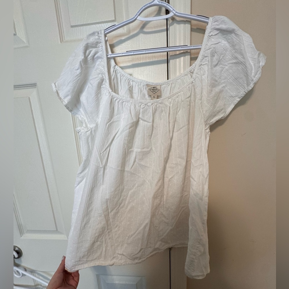 St. John's Bay White Blouse